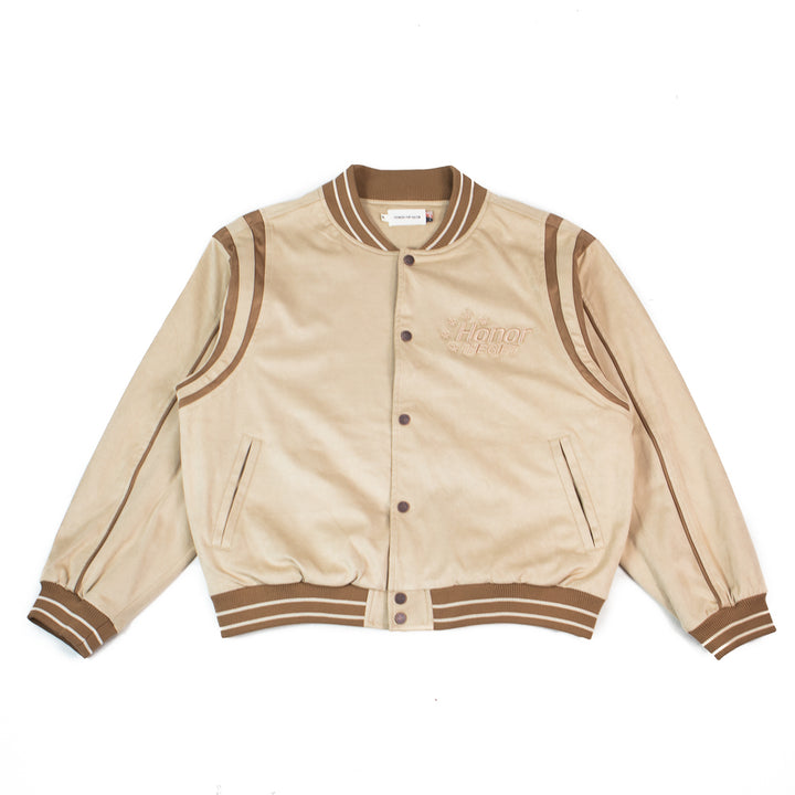 Oil Head Varsity (Tan)