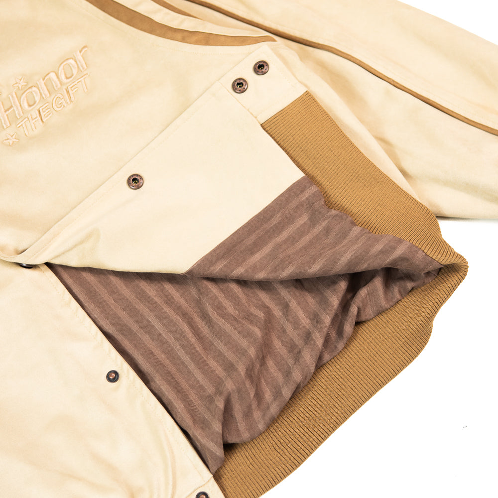 Oil Head Varsity (Tan)