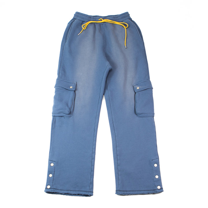 Cargo Sweatpant (Washed Blue)