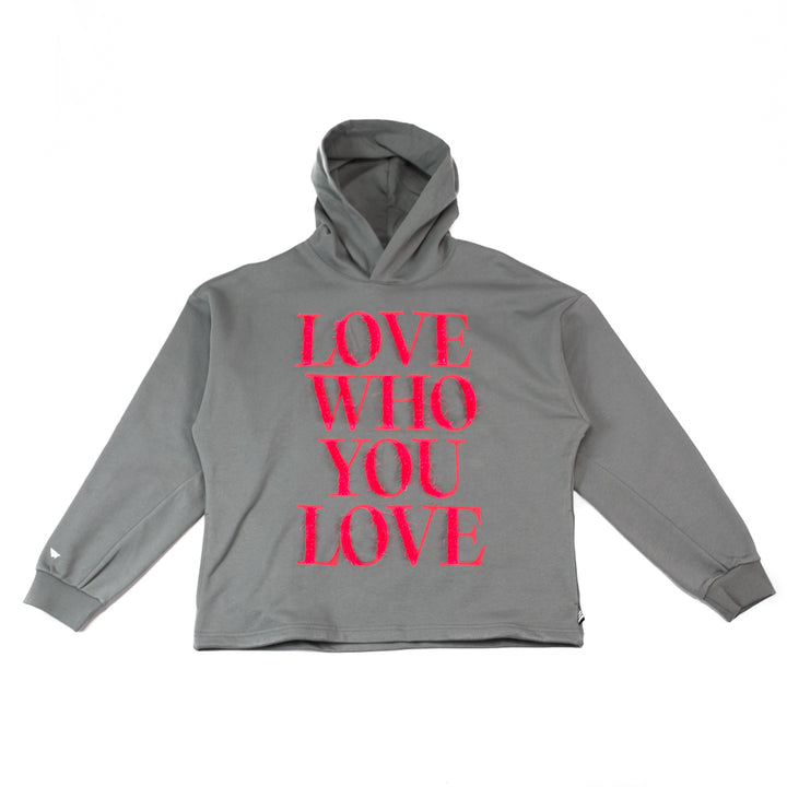 Love Who You Love Hoodie (Washed Black)