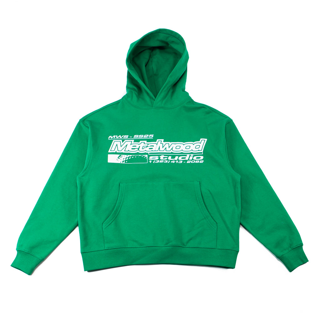 La Brea Shop Hooded Sweatshirt (Green)