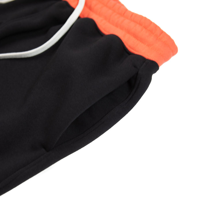 Jordan Brooklyn Men's Fleece Pants (Black/Rush Coral)