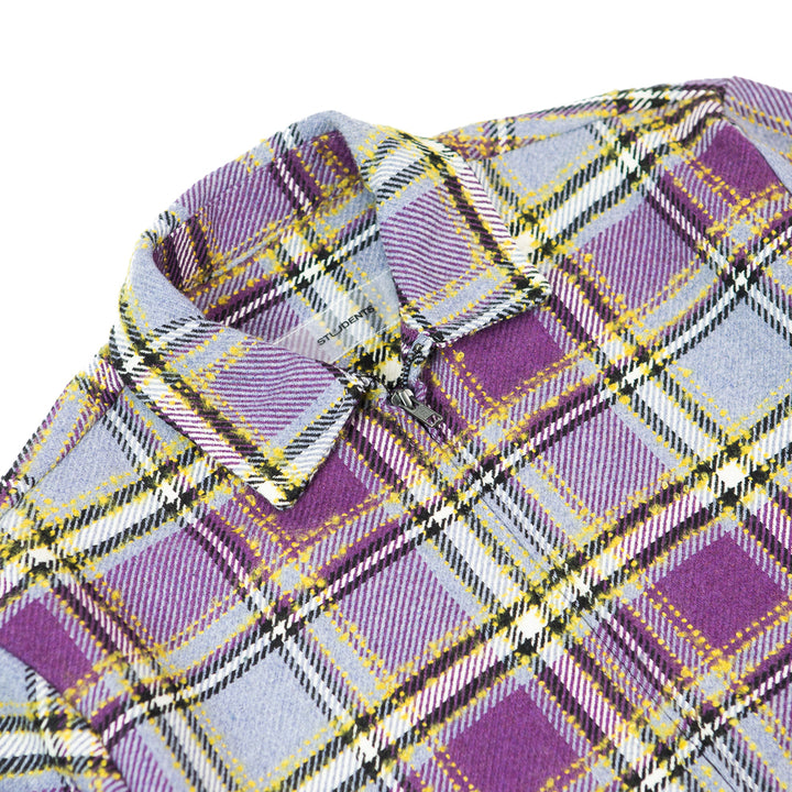 Fitzroy Flannel Jacket (Purple)