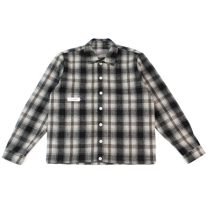 Desmond Flannel L/S Shirt (Black)