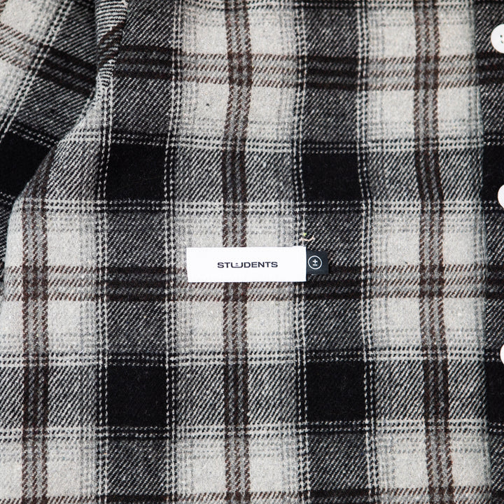 Desmond Flannel L/S Shirt (Black)