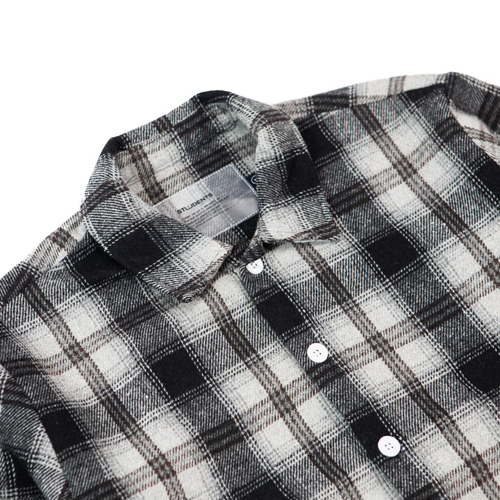 Desmond Flannel L/S Shirt (Black)