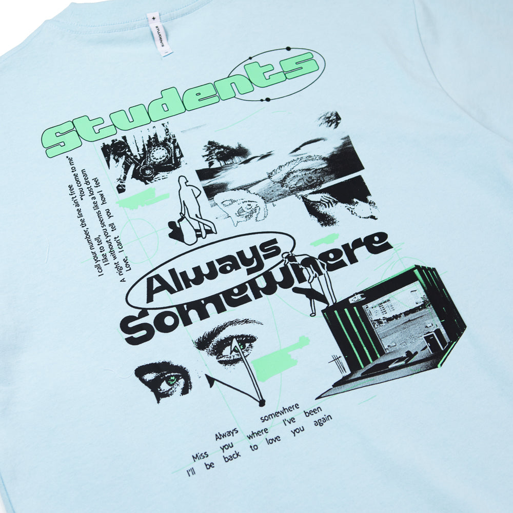 Always Somewhere S/S T-shirt (Chambray)