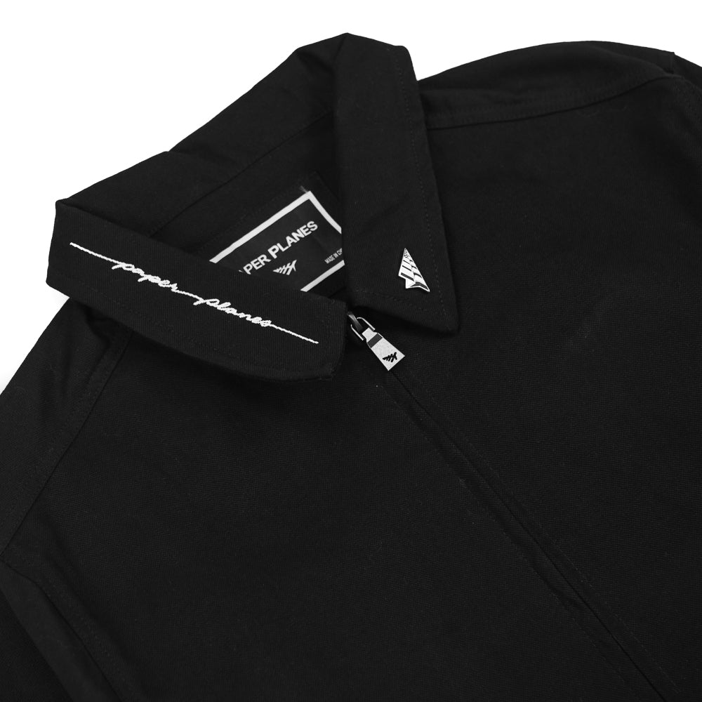 Script Canvas Jacket (Black)
