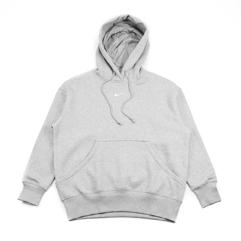 Nike Sportswear Phoenix Fleece Women's Oversized Pullover Hoodie Dark Grey Heather/Sail)