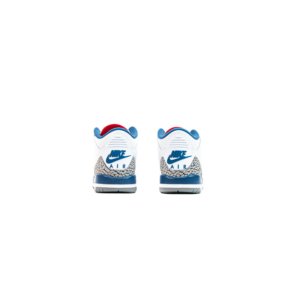 Air Jordan 3 Retro GS (White/Fire Red-True Blue)