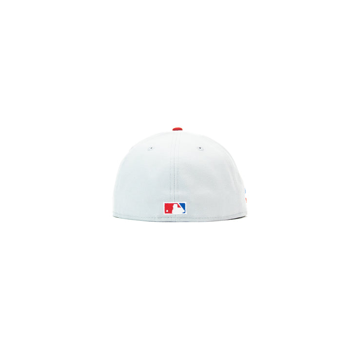 Cincinnati Reds "Los Rojos" Dominican Republic Fitted Cap (Dolphin Grey/Red)