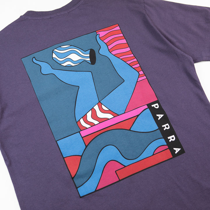Kick The Vase T-Shirt (Aubergine)