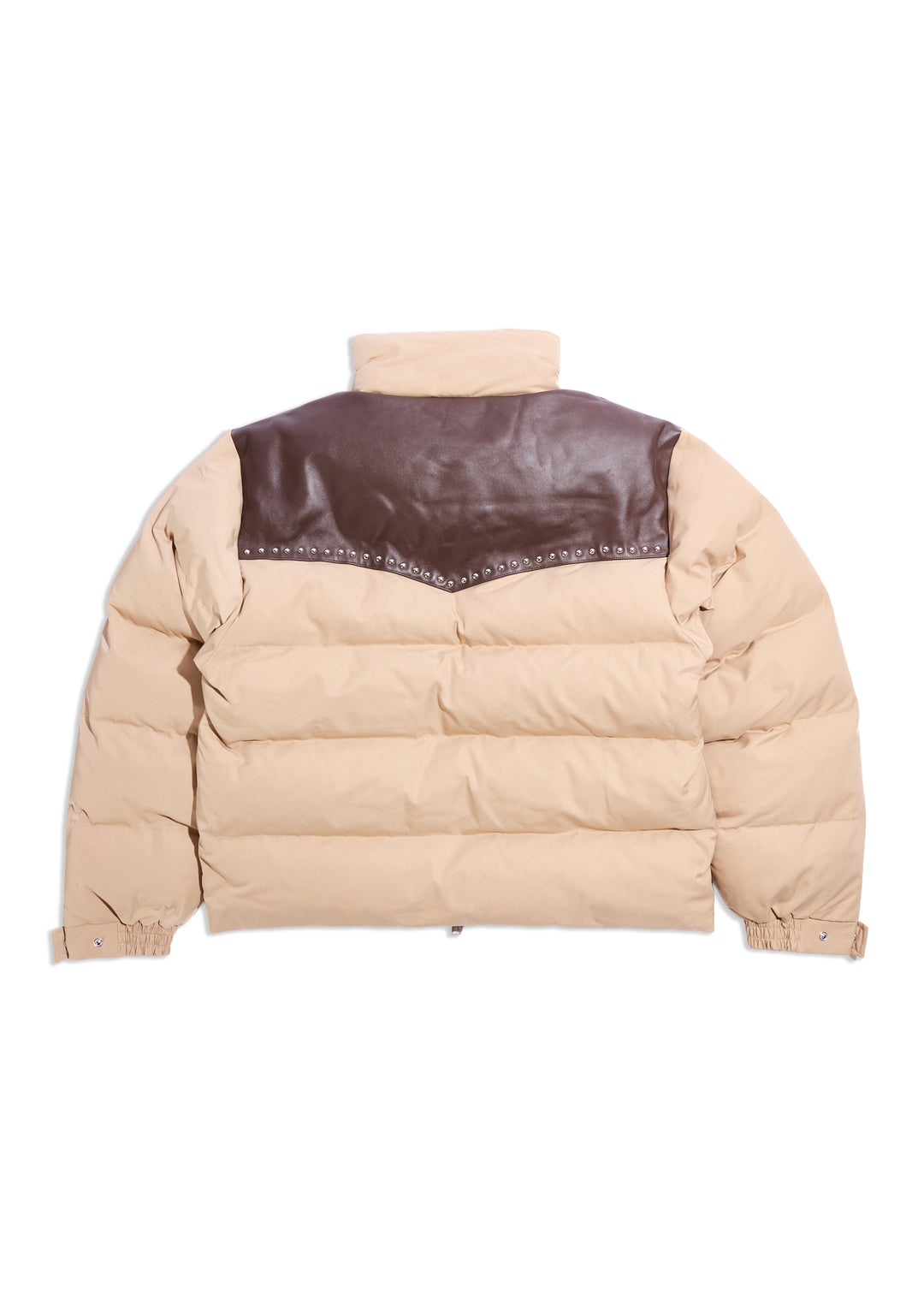 Western Puffer Jacket (Brown)