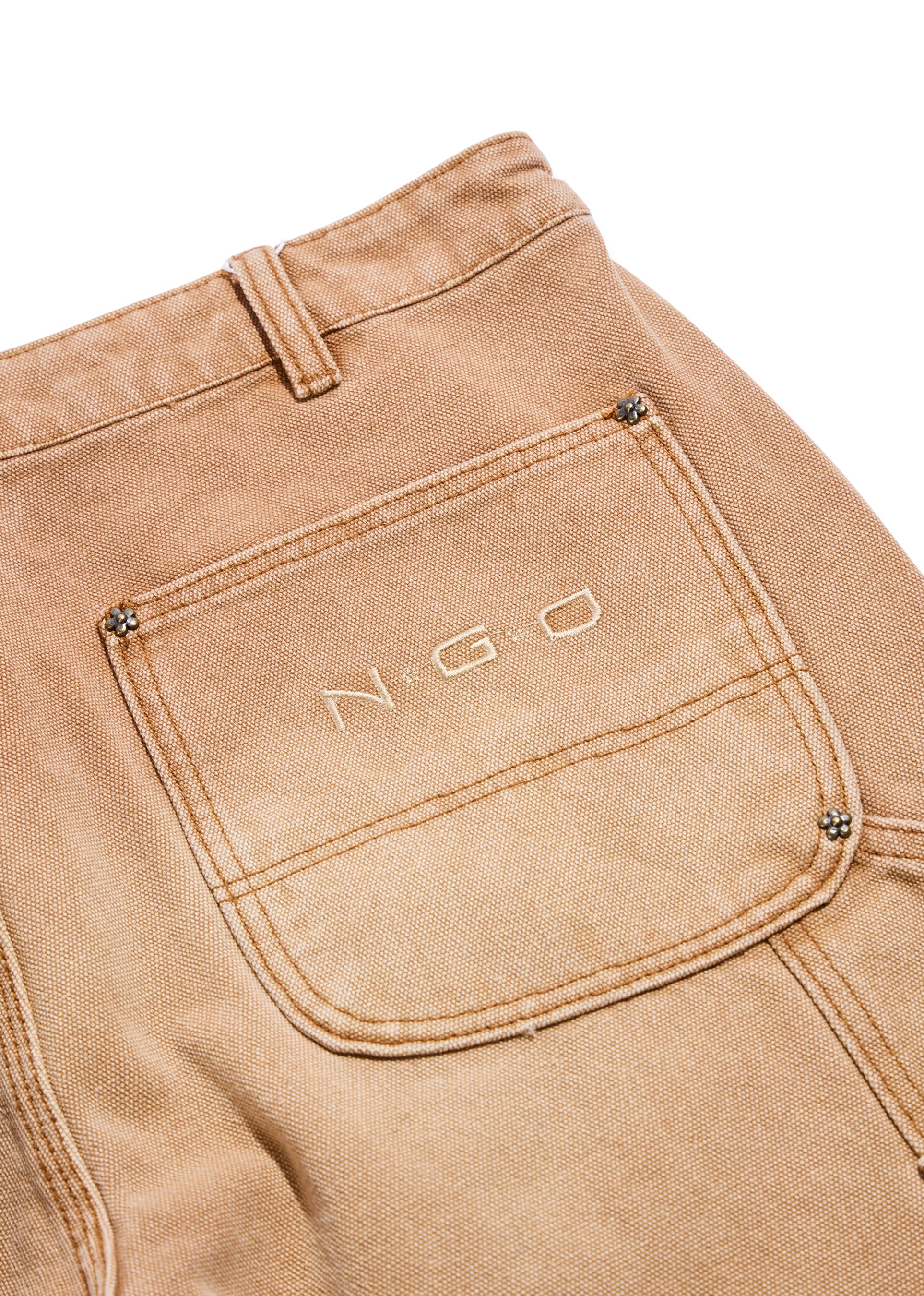 Turquoise Double Knee Pant (Brown) – Corporate