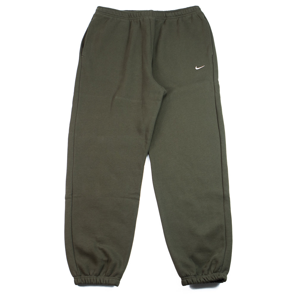 Studio Fleece Medium Weight Women's High-Rise Oversized Cuffed Pants (Dark Hazel/Sail)