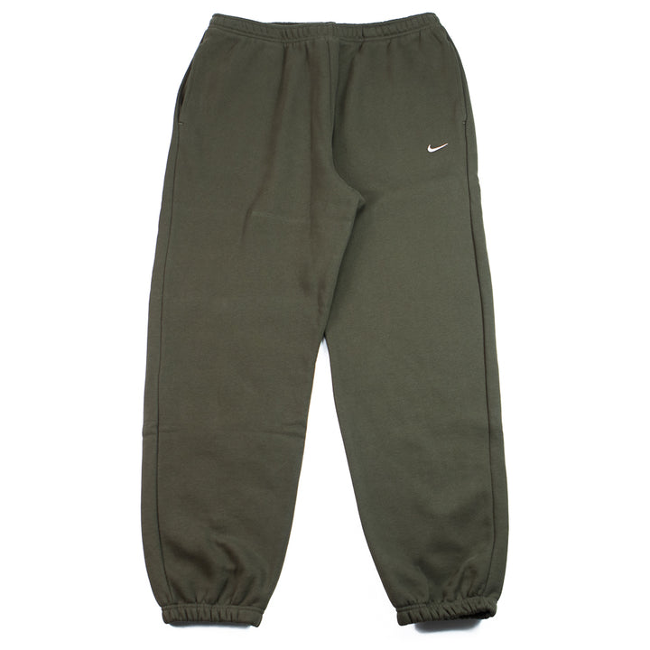 Studio Fleece Medium Weight Women's High-Rise Oversized Cuffed Pants (Dark Hazel/Sail)