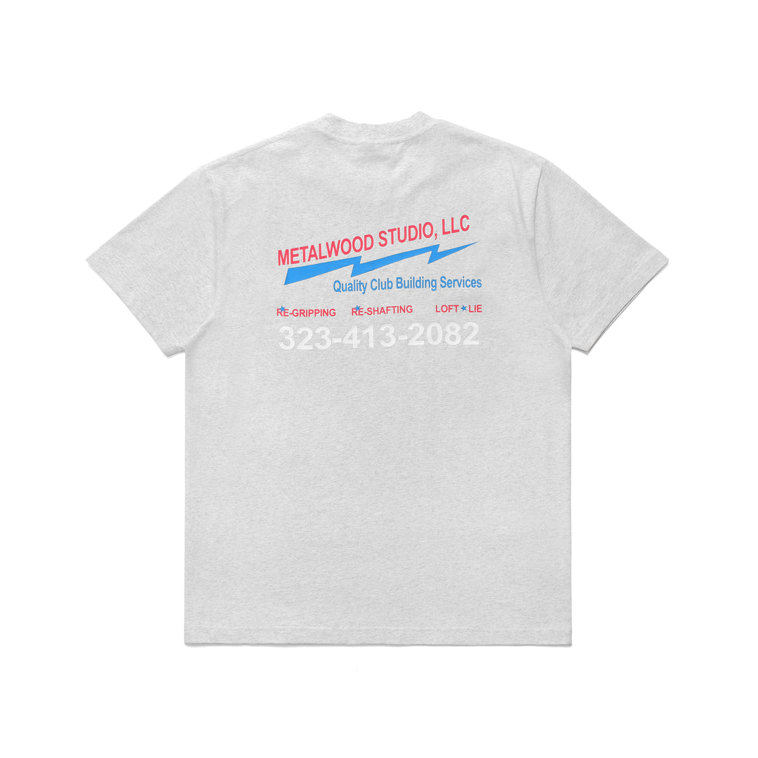 Club Building T-Shirt (Heather Grey)