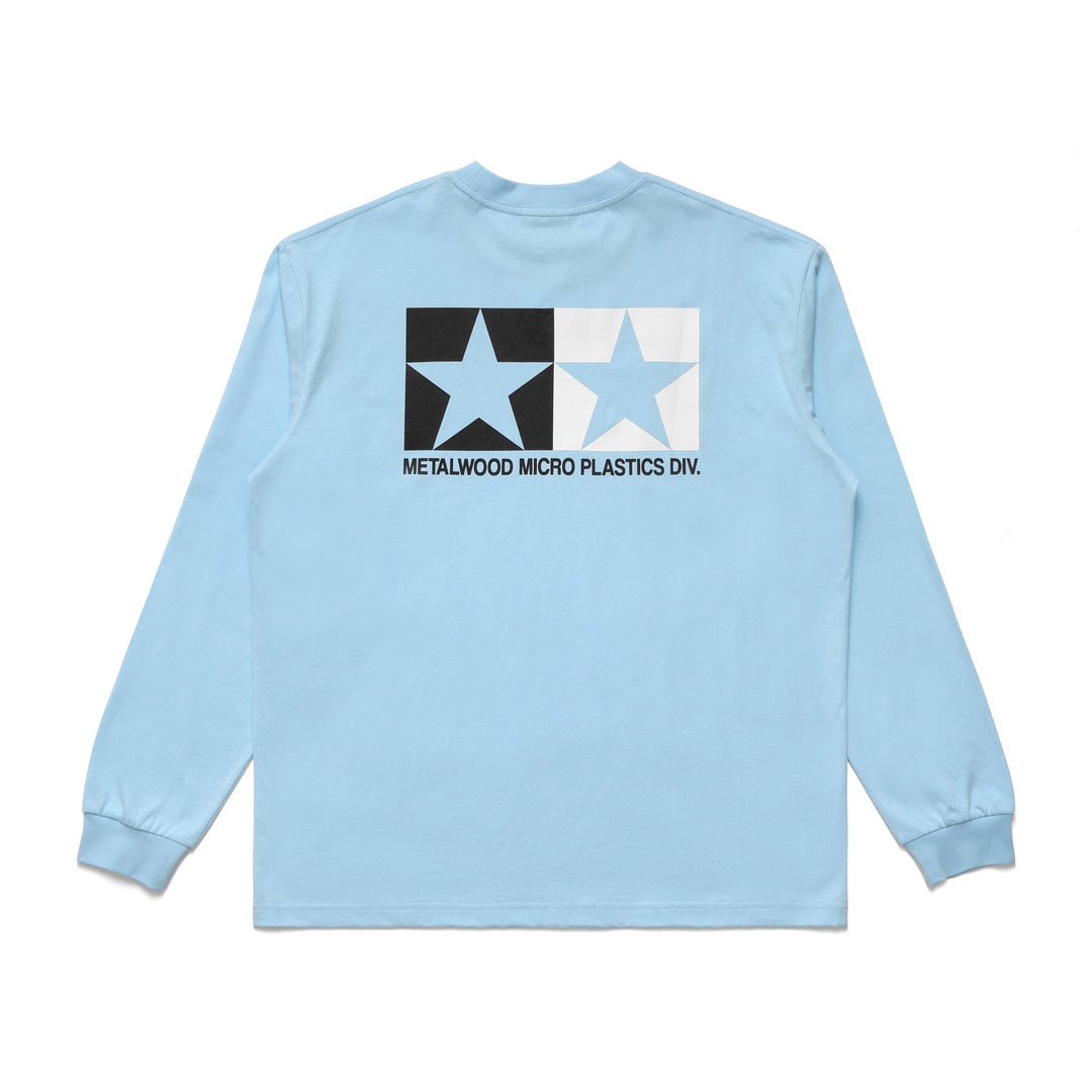 Microplastics Longsleeve T-Shirt (Ice)