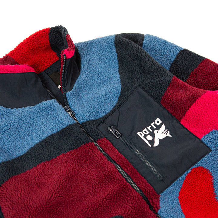 Full Ftp Booster Polar Fleece Jacket (Red)