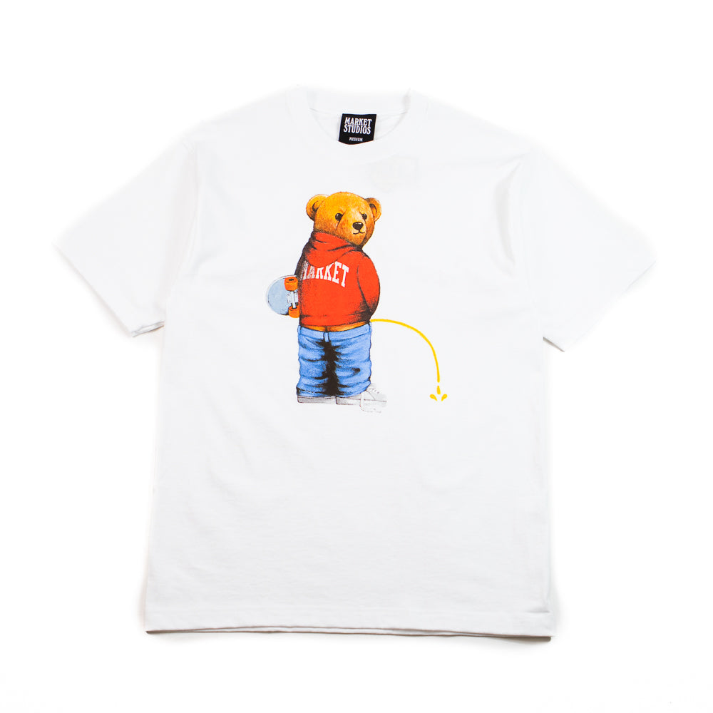 Trouble Making Bear T-Shirt (White)