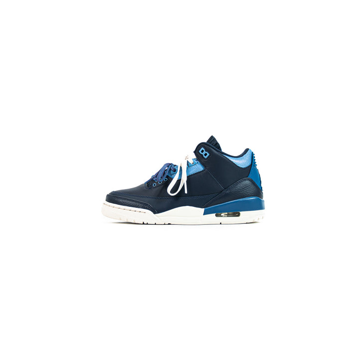 WMNS Air Jordan 3 Retro (Obsidian/Chalk-Track Red)