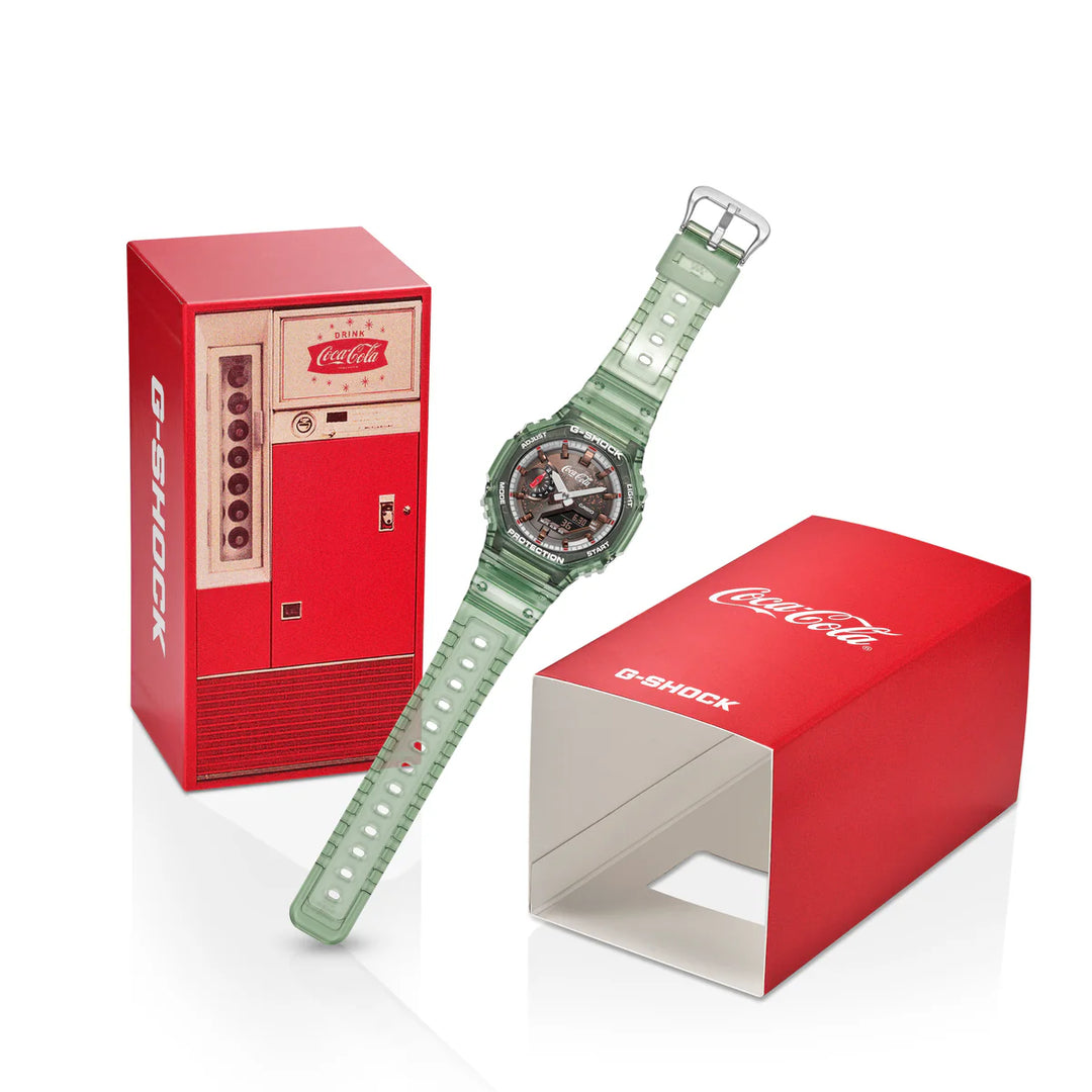 Coca Cola x G-Shock GA2100CC-3A (Green)