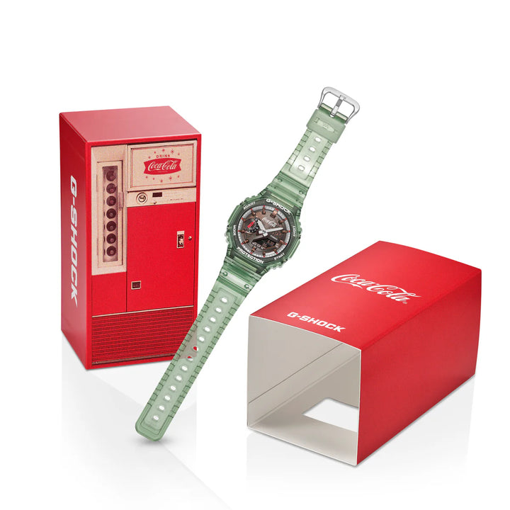 Coca Cola x G-Shock GA2100CC-3A (Green)