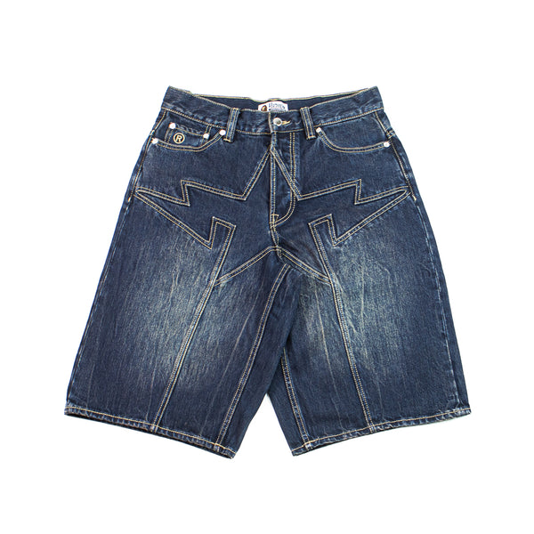 Bape Sta Patch 13 Oz Relaxed Fit Denim Shorts – Corporate