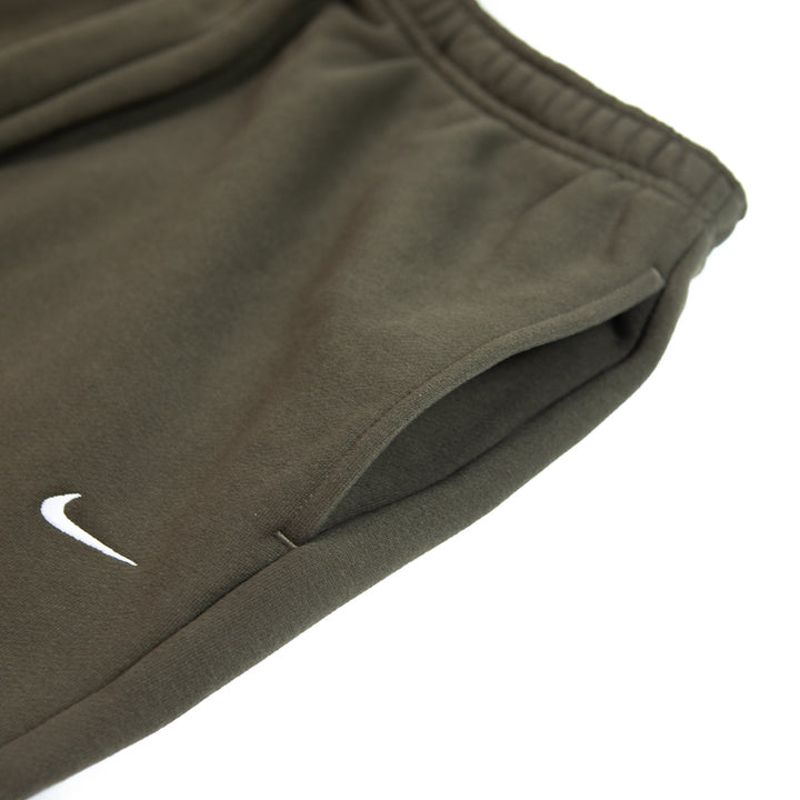 Studio Fleece Medium Weight Women's High-Rise Oversized Cuffed Pants (Dark Hazel/Sail)