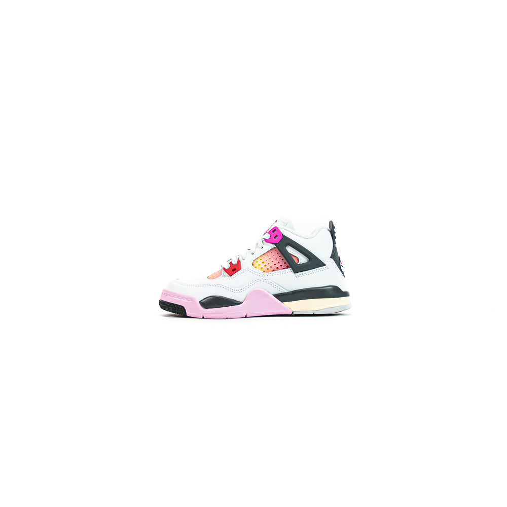 Jordan 4 Retro C PS (Off White/Fire Pink-Anthracite)