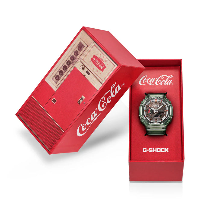 Coca Cola x G-Shock GA2100CC-3A (Green)