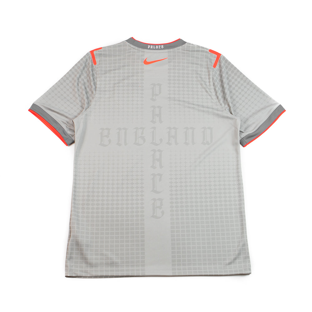 Palace x England Academy Pro Short-Sleeve Top (Pewter Grey