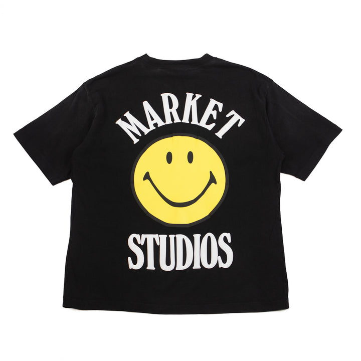 Smiley Lockup T-Shirt (Black)