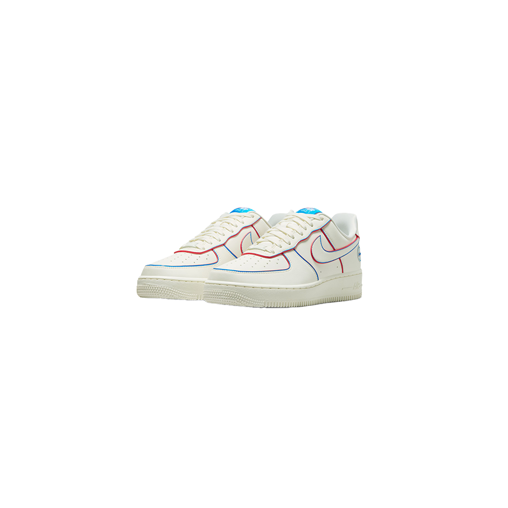 Wmns Air Force 1 '07 WNBA 30th (Sail/Multi-color)