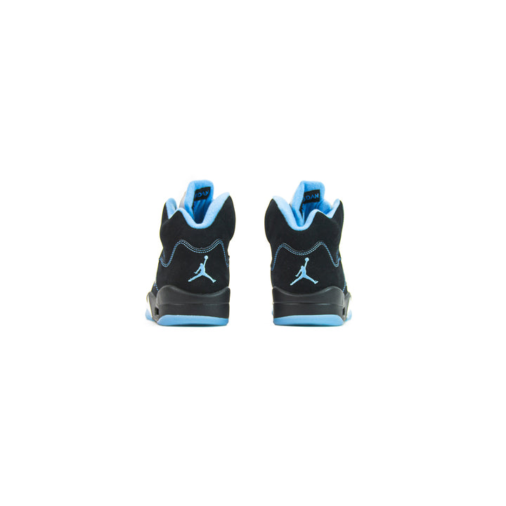 Air Jordan 5 Retro (Black/University Blue/White)