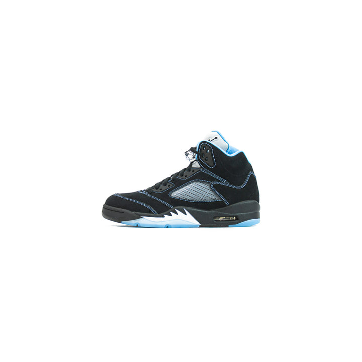 Air Jordan 5 Retro (Black/University Blue/White)