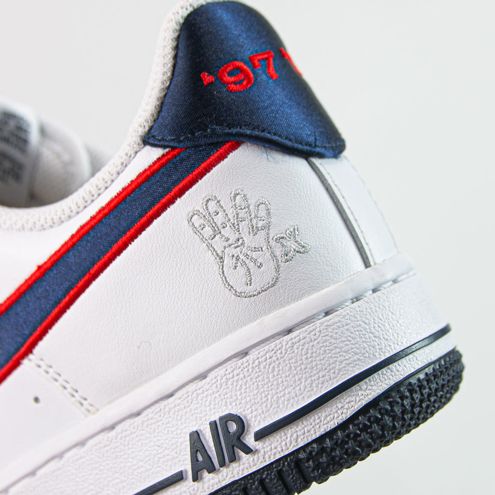 Wmns Air Force 1 '07 Rec (White/Obsidian-University Red) – Corporate