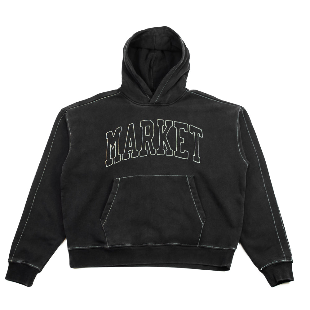Big Stitch Hoodie (Black)