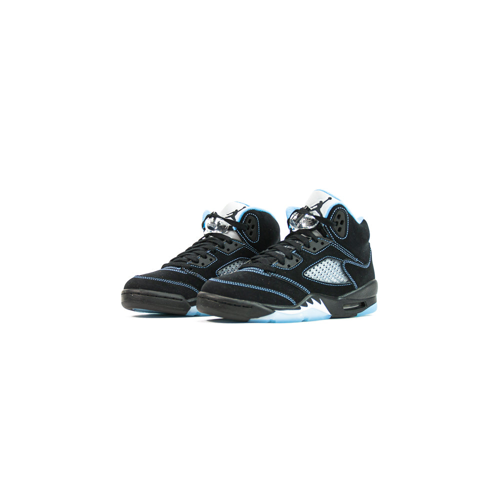Air Jordan 5 Retro GS (Black/University Blue/White)