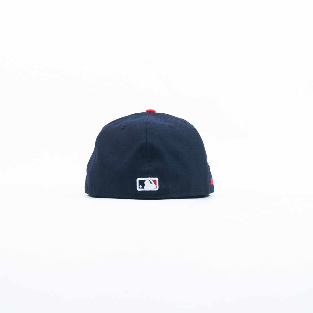 Cincinnati Reds City Connect Fitted Cap (Navy/Red)