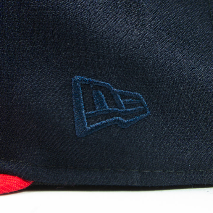 Cincinnati Reds City Connect Fitted Cap (Navy/Red)