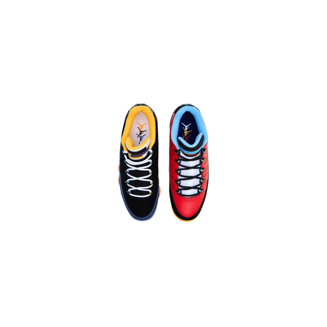 Air Jordan 9 Retro Low (Black/Challenge Red)