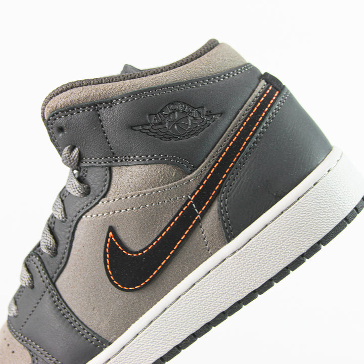 Air Jordan 1 Mid SE BG (Night Stadium/Black-Flat Pewter)