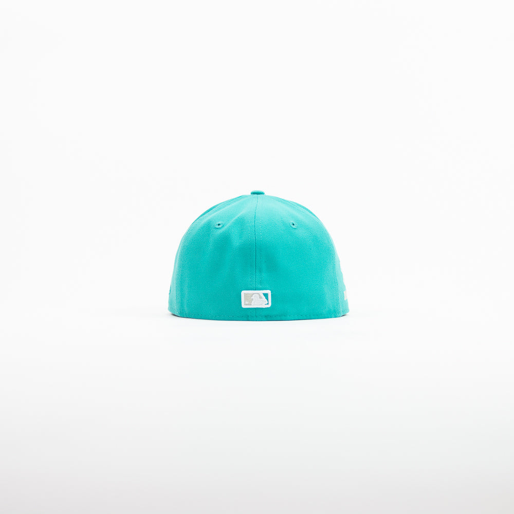 Cincinnati Reds City Connect Fitted Cap (Teal/White)