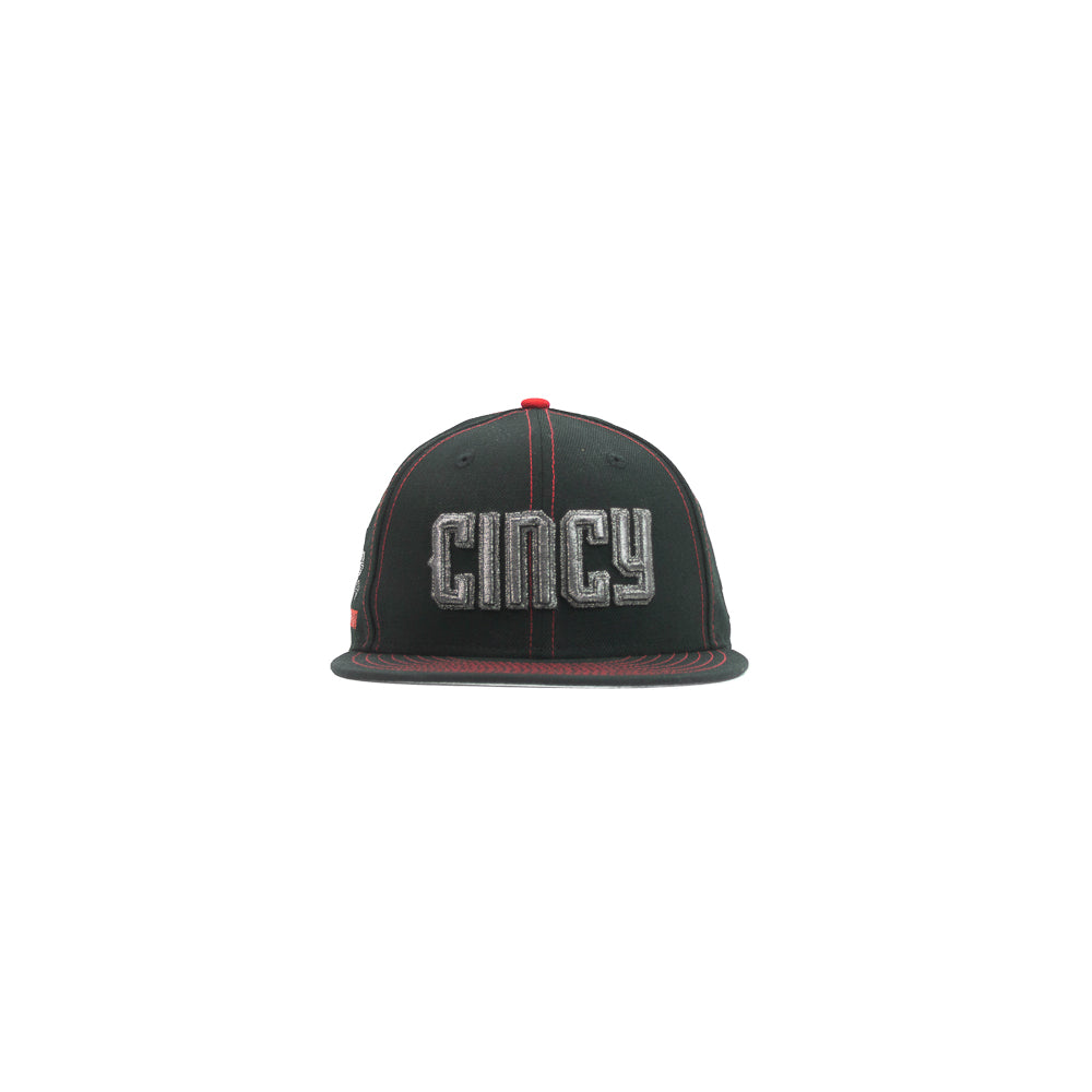 Cincinnati Reds City Connect Fitted Cap (Black/Red) – Corporate