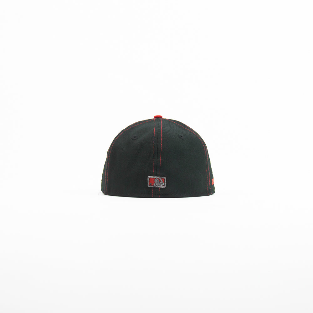 Cincinnati Reds City Connect Fitted Cap (Black/Red)