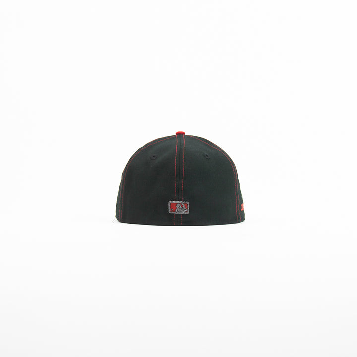 Cincinnati Reds City Connect Fitted Cap (Black/Red)