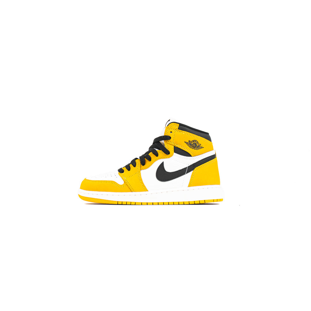 Jordan Yellow Ochre Black White Men's Jordan Mid Yellow Ochre