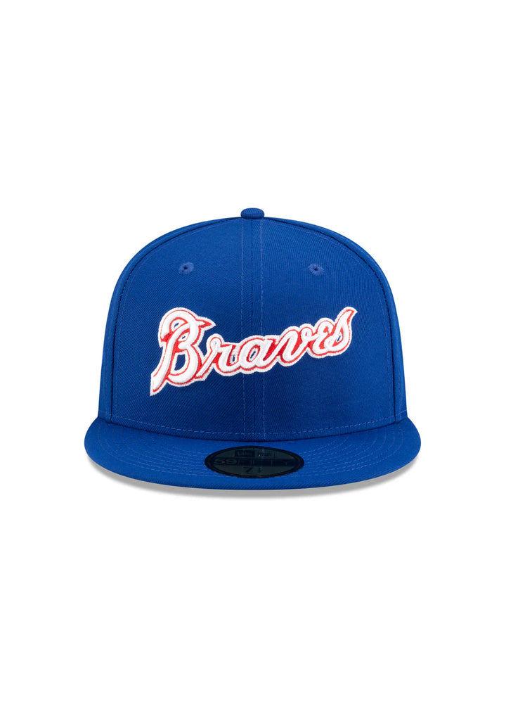 Atlanta Braves x Diet Starts Monday Fitted Cap (Light Royal)