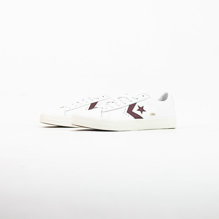 PL Vulc Pro Ox (White/Deep Bordeaux)